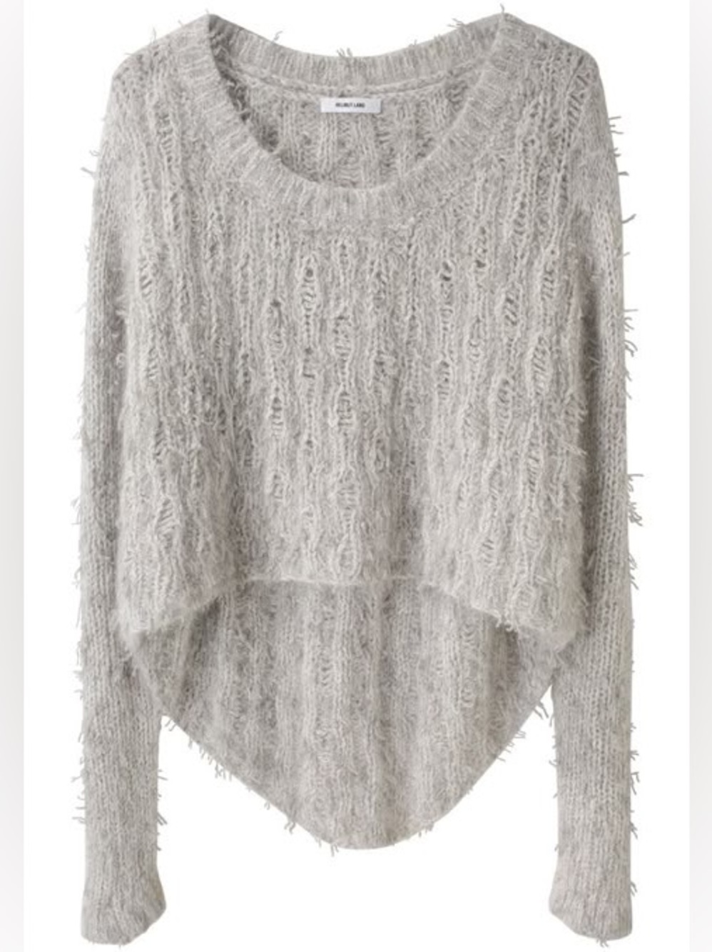 NWT Helmut Lang Angora Floats Fuzzy Pullover sweater